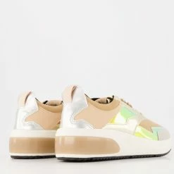 Replay Gold Tone & Tan Trainers 6 Replay Gold Tone & Tan Trainers -Women Trainers store 25011626 large wl 02