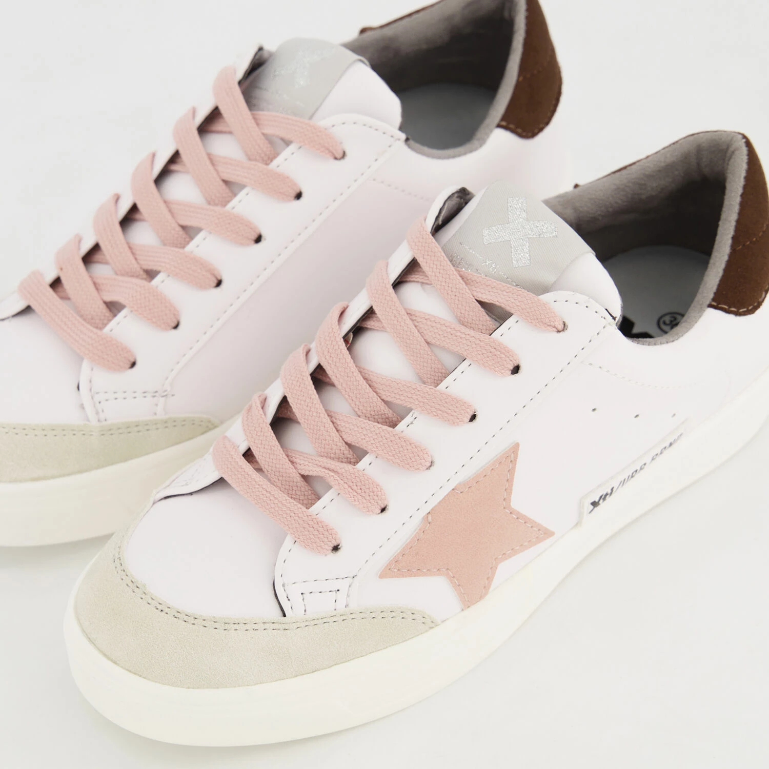 Xti White Star Motif Trainers 5 Xti White Star Motif Trainers - Image 3