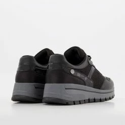 Xti Black Rhinestone Trainers 5 Xti Black Rhinestone Trainers -Women Trainers store 25120896 large wl 02