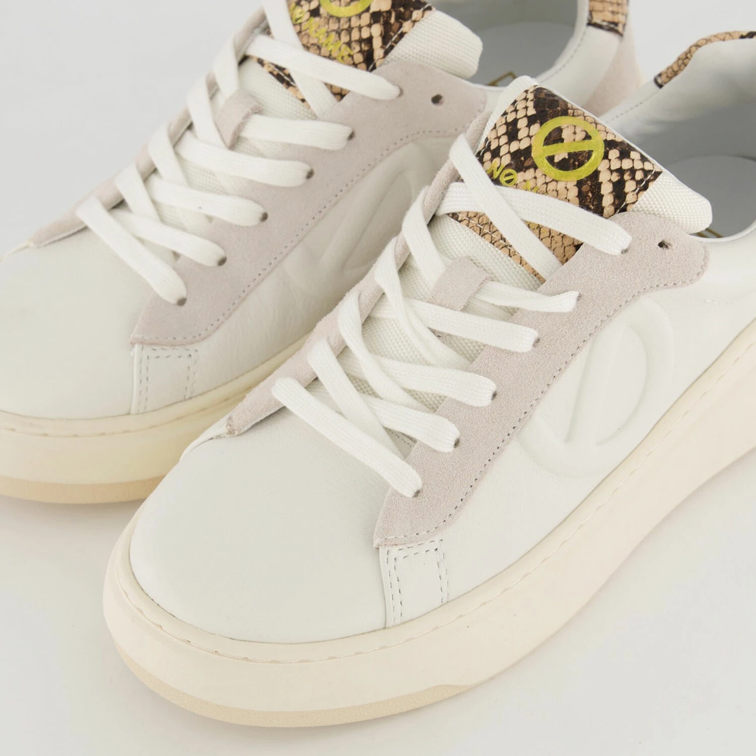 No Name White Bridget Trainers 5 No Name White Bridget Trainers - Image 3