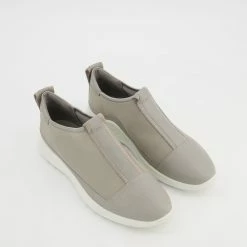 Ecco Grey Slip On Trainers
