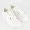 Claudia Ghizzani White Perforated Trainers