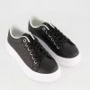 Claudia Ghizzani Black Perforated Trainers -Women Trainers store 25159824 large wl 01