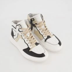 Bronx Multicolour Leather Old Cosmo Trainers