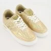 Replay Gold Low Cut Lace Up Trainers