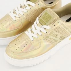 Replay Gold Low Cut Lace Up Trainers -Women Trainers store 25351664 large wl 03