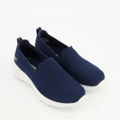 Skechers Navy Go Walk Joy Sensational Day Trainers