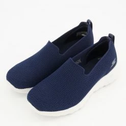 Skechers Navy Go Walk Joy Sensational Day Trainers -Women Trainers store 25357444 large wl 03