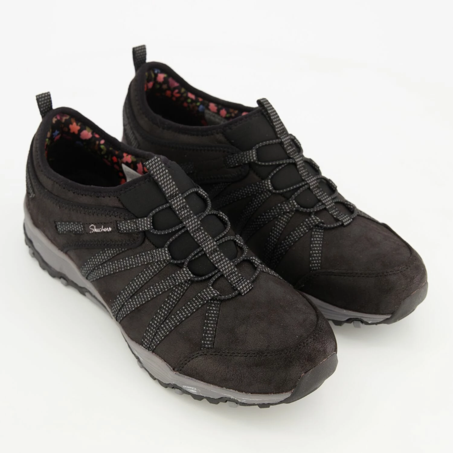 Skechers Black Seager Hiker Shoes 3 Skechers Black Seager Hiker Shoes
