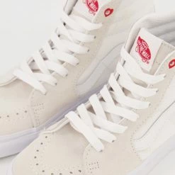 Vans Sk8-Hi Cream Trainers -Women Trainers store 25357885 large wl 03