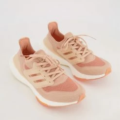 Adidas Pink & Orange Ultraboost Trainers