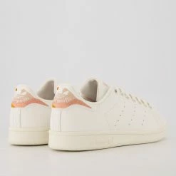 Adidas White & Orange Stan Smith Trainers 6 Adidas White & Orange Stan Smith Trainers -Women Trainers store 25375040 large wl 02