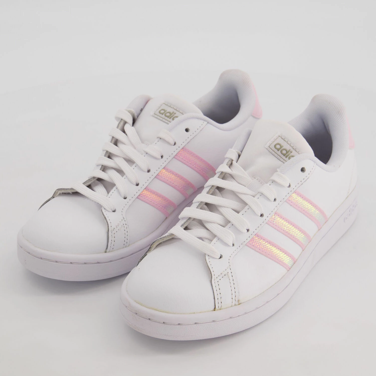 Adidas White & Pink Trainers 5 Adidas White & Pink Trainers - Image 3