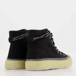 All Saints Black Jaxal High Top Trainers 6 All Saints Black Jaxal High Top Trainers -Women Trainers store 25381673 large wl 02