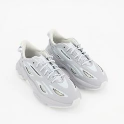 Adidas Grey & Blue Ozweego Trainers
