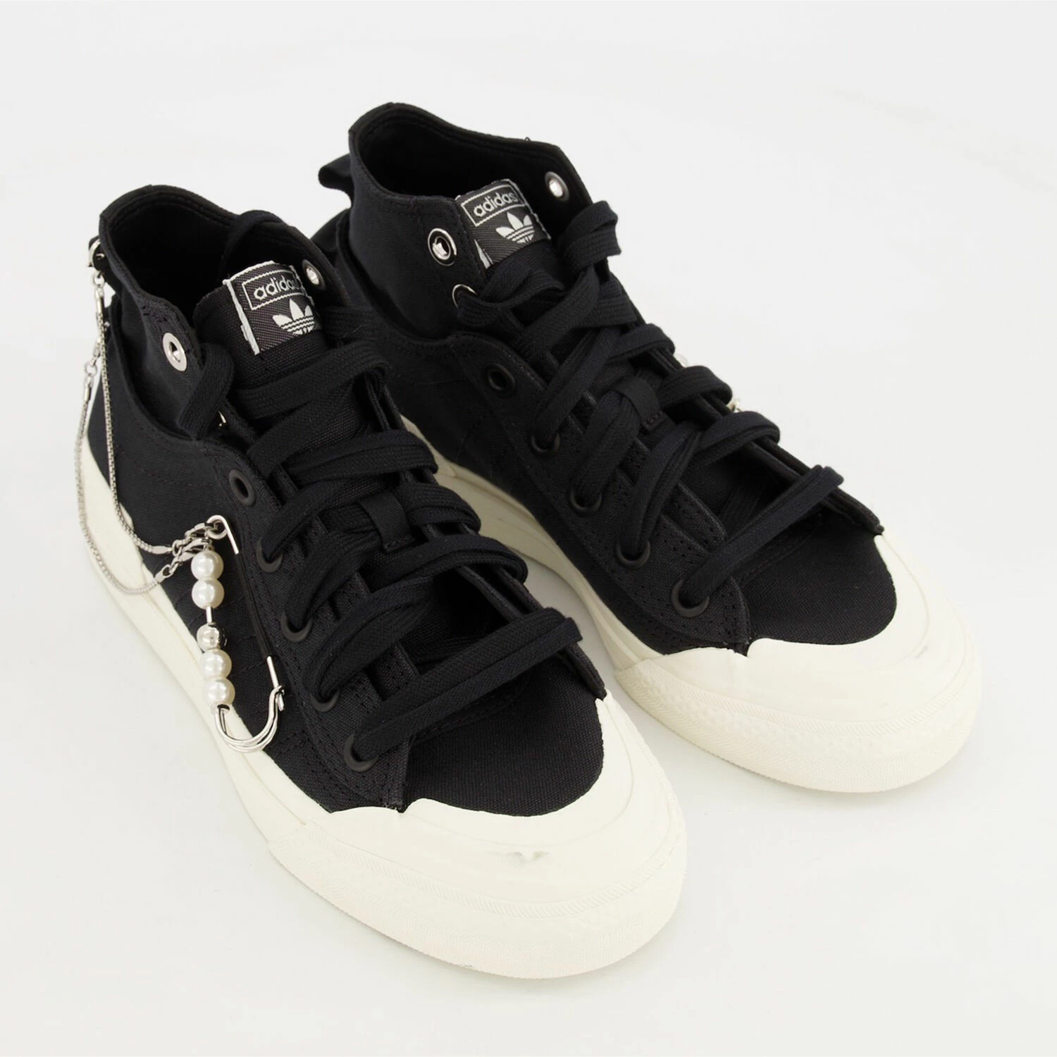 Adidas Black Nizza Trainers 3 Adidas Black Nizza Trainers