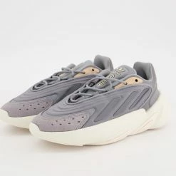 Adidas Grey Ozelia Trainers -Women Trainers store 25398381 large wl 03
