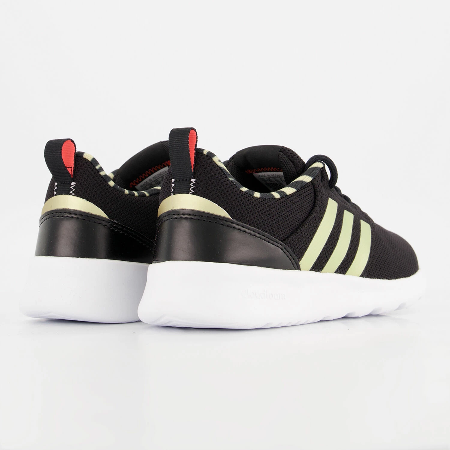 Adidas Black QT Racer 2 Trainers 4 Adidas Black QT Racer 2 Trainers - Image 2