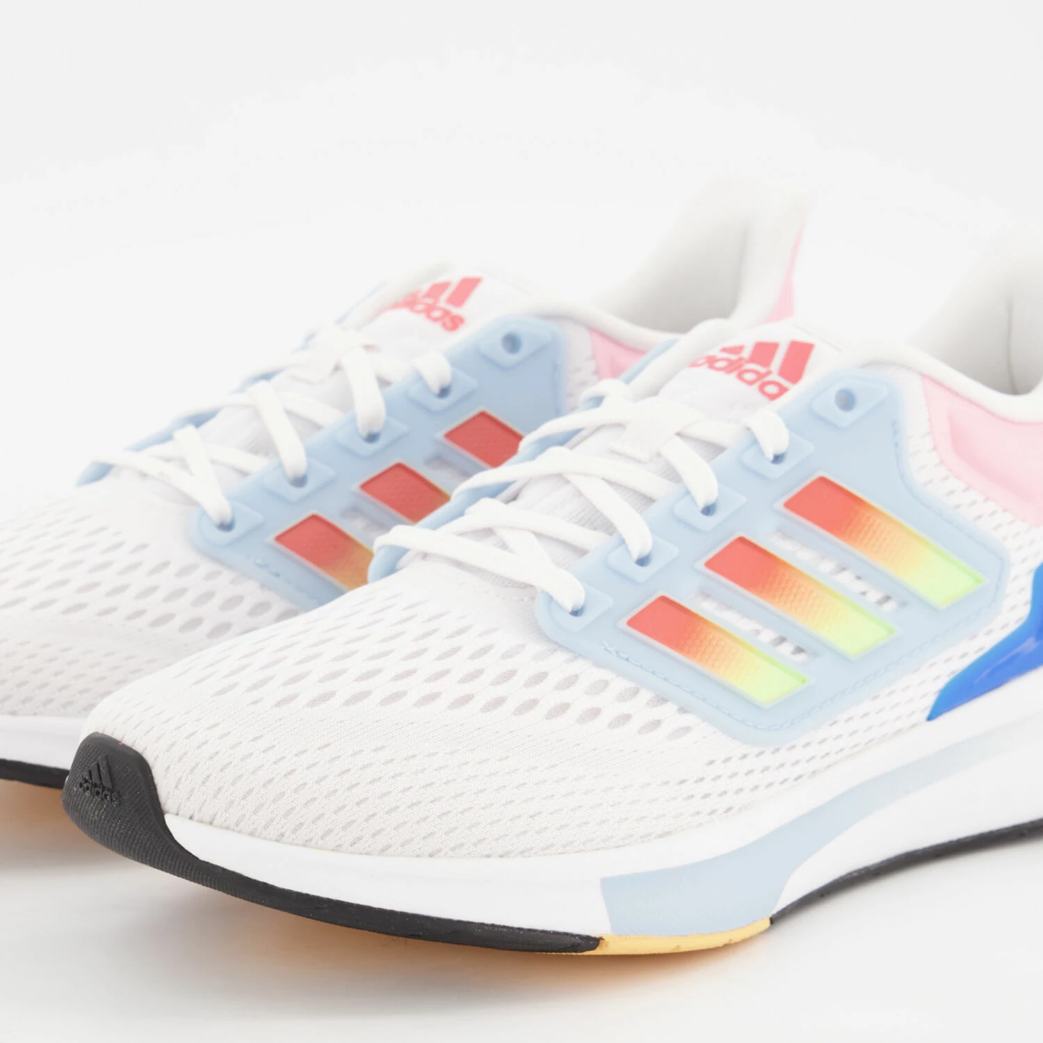 Adidas White EQ21 Run Trainers 5 Adidas White EQ21 Run Trainers - Image 3