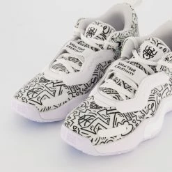 Adidas White & Black D.O.N Issue 3 Trainers -Women Trainers store 25409660 large wl 03