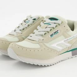 Hi-Tec Silver & Green Shadow Go Trainers 7 Hi-Tec Silver & Green Shadow Go Trainers -Women Trainers store 25421330 large wl 03
