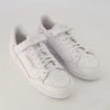 Adidas White Lace Up Trainers