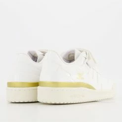 Adidas White & Gold Patent Forum Low Trainers -Women Trainers store 25422867 large wl 02