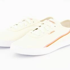 Adidas Cream Canvas Trainers -Women Trainers store 25427854 large wl 03