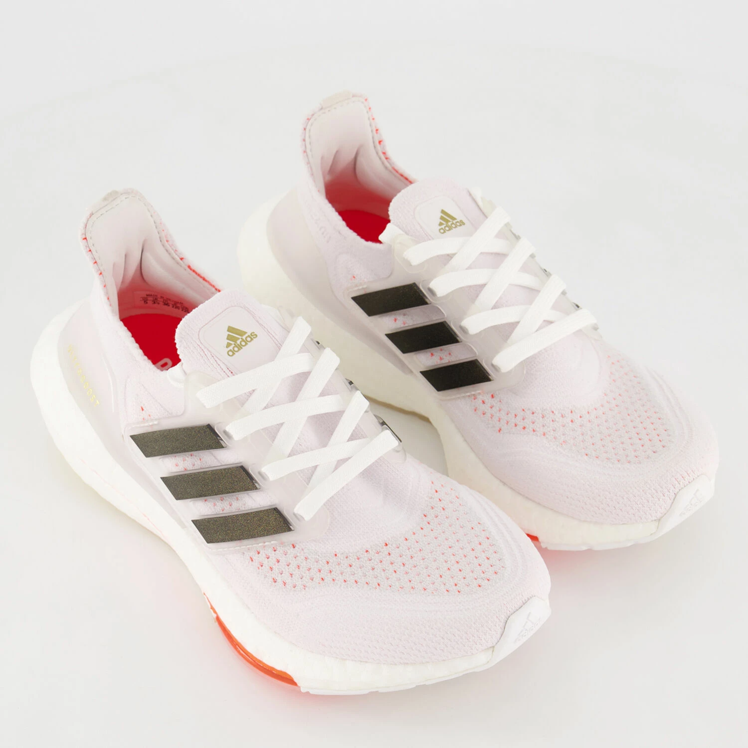 Adidas White Ultraboost 21 Trainers 3 Adidas White Ultraboost 21 Trainers