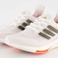 Adidas White Ultraboost 21 Trainers 7 Adidas White Ultraboost 21 Trainers -Women Trainers store 25430942 large wl 03