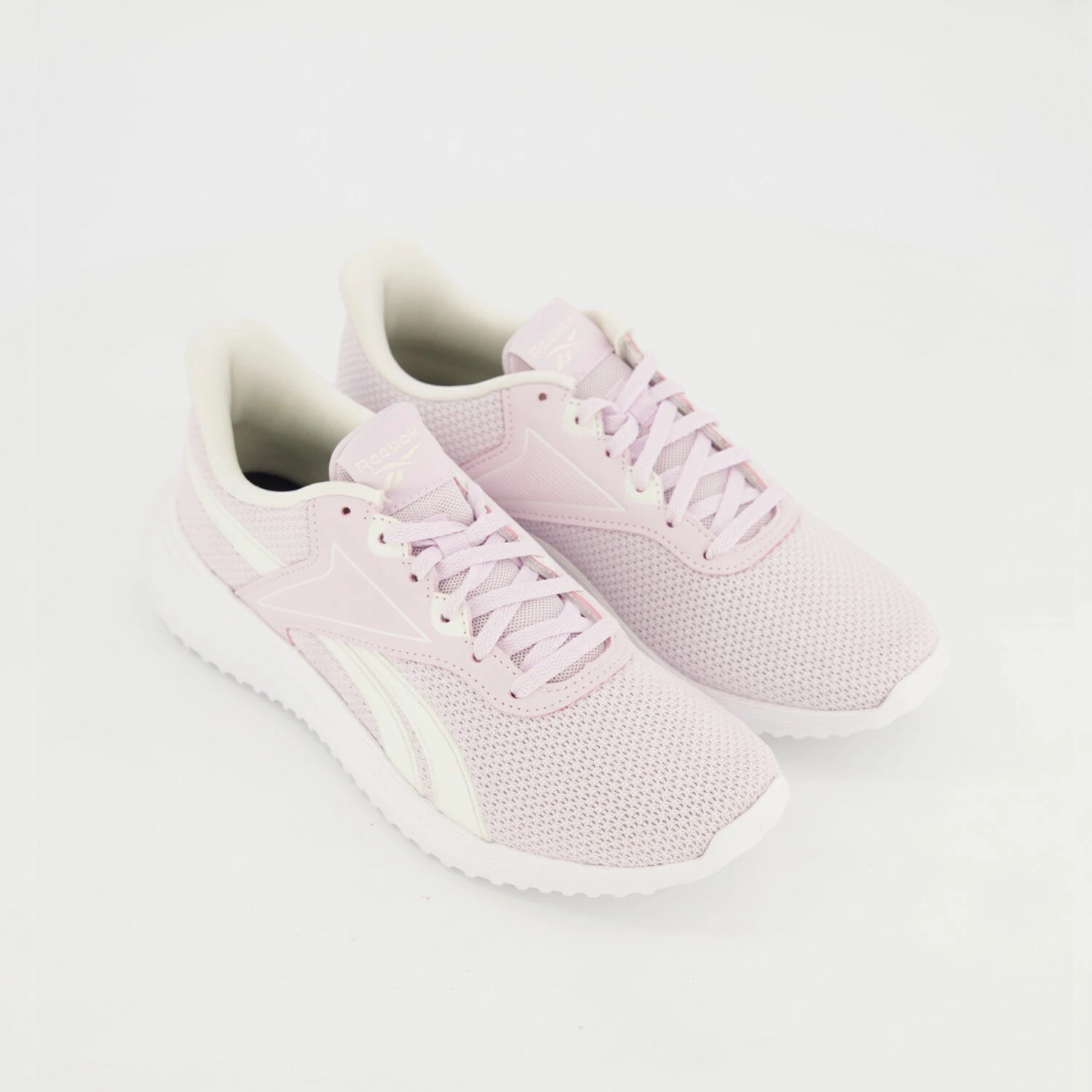 Reebok Pink & White Lite 3 Trainers 3 Reebok Pink & White Lite 3 Trainers