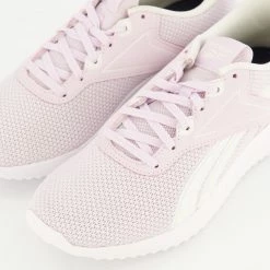 Reebok Pink & White Lite 3 Trainers 7 Reebok Pink & White Lite 3 Trainers -Women Trainers store 25433976 large wl 03