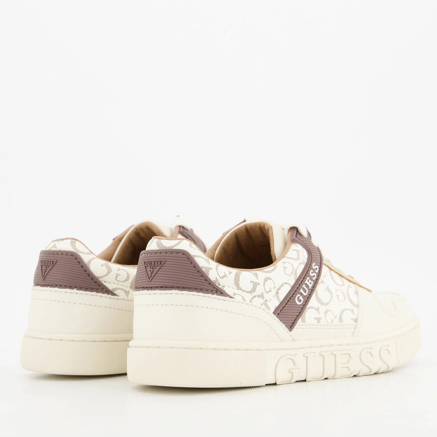 Guess Off White Branded Trainers 4 Guess Off White Branded Trainers - Image 2