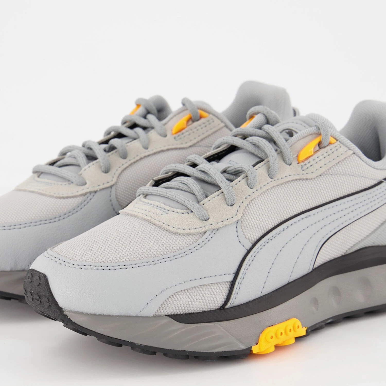 Puma Grey Rider Logo Trainers 5 Puma Grey Rider Logo Trainers - Image 3