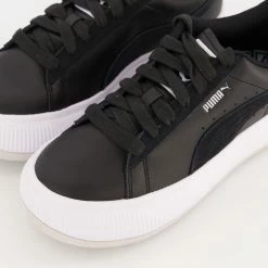 Puma Black Suede Mayu Mix Trainers -Women Trainers store 25480293 large wl 03