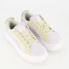 Puma Grey & Pink Suede Mayu Raw Trainers -Women Trainers store 25480302 large wl 01
