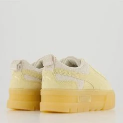Puma Cream Mayze Mono Trainers -Women Trainers store 25480323 large wl 02