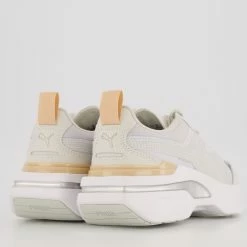 Puma White Kosmo Rider Metallic Trainers -Women Trainers store 25480341 large wl 02