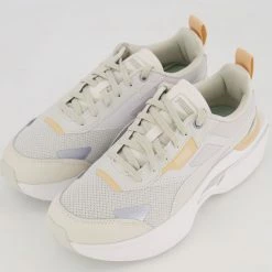 Puma White Kosmo Rider Metallic Trainers -Women Trainers store 25480341 large wl 03