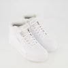 Puma White Carina Mid Trainers