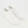 Head Over Heels White Stitched Trainers