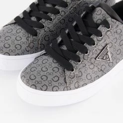Guess Grey Monogram Logo Trainers -Women Trainers store 25528539 large wl 03