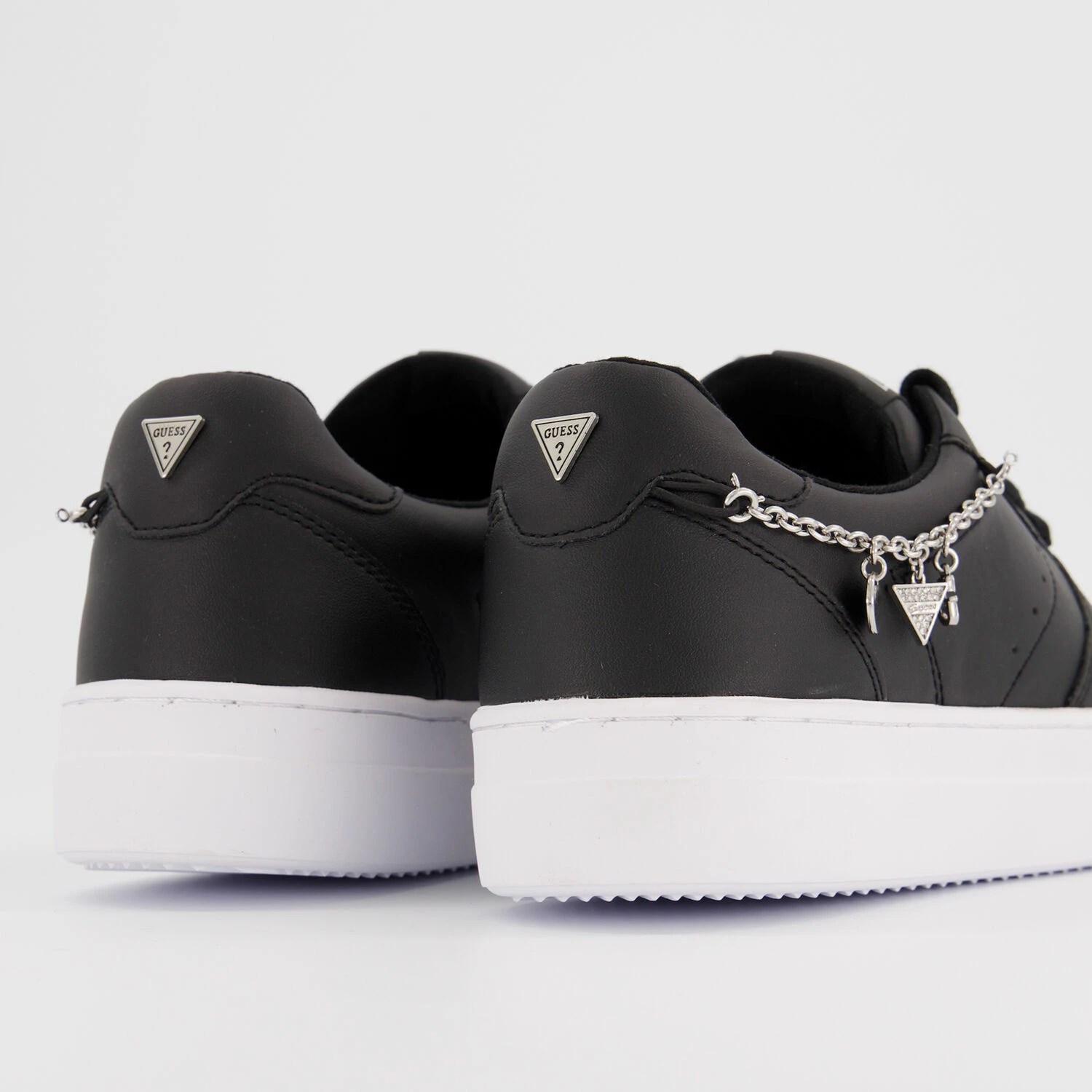 Guess Black Cupsole Trainers 4 Guess Black Cupsole Trainers - Image 2