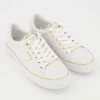 Guess White Reptile Effect Trainers 2 Guess White Reptile Effect Trainers -Women Trainers store 25528612 large wl 01