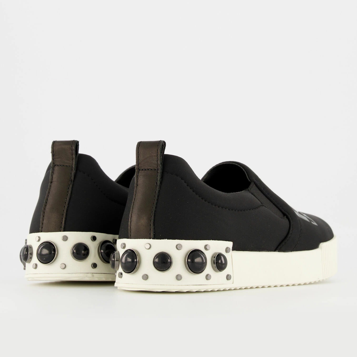 Karl Lagerfeld Black Logo Padded Trainers 4 Karl Lagerfeld Black Logo Padded Trainers - Image 2