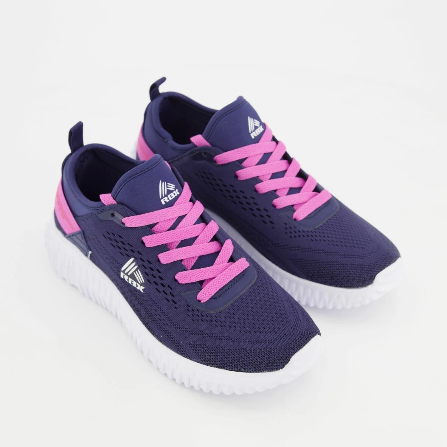 RBX Navy Woven Knit Trainers 3 RBX Navy Woven Knit Trainers