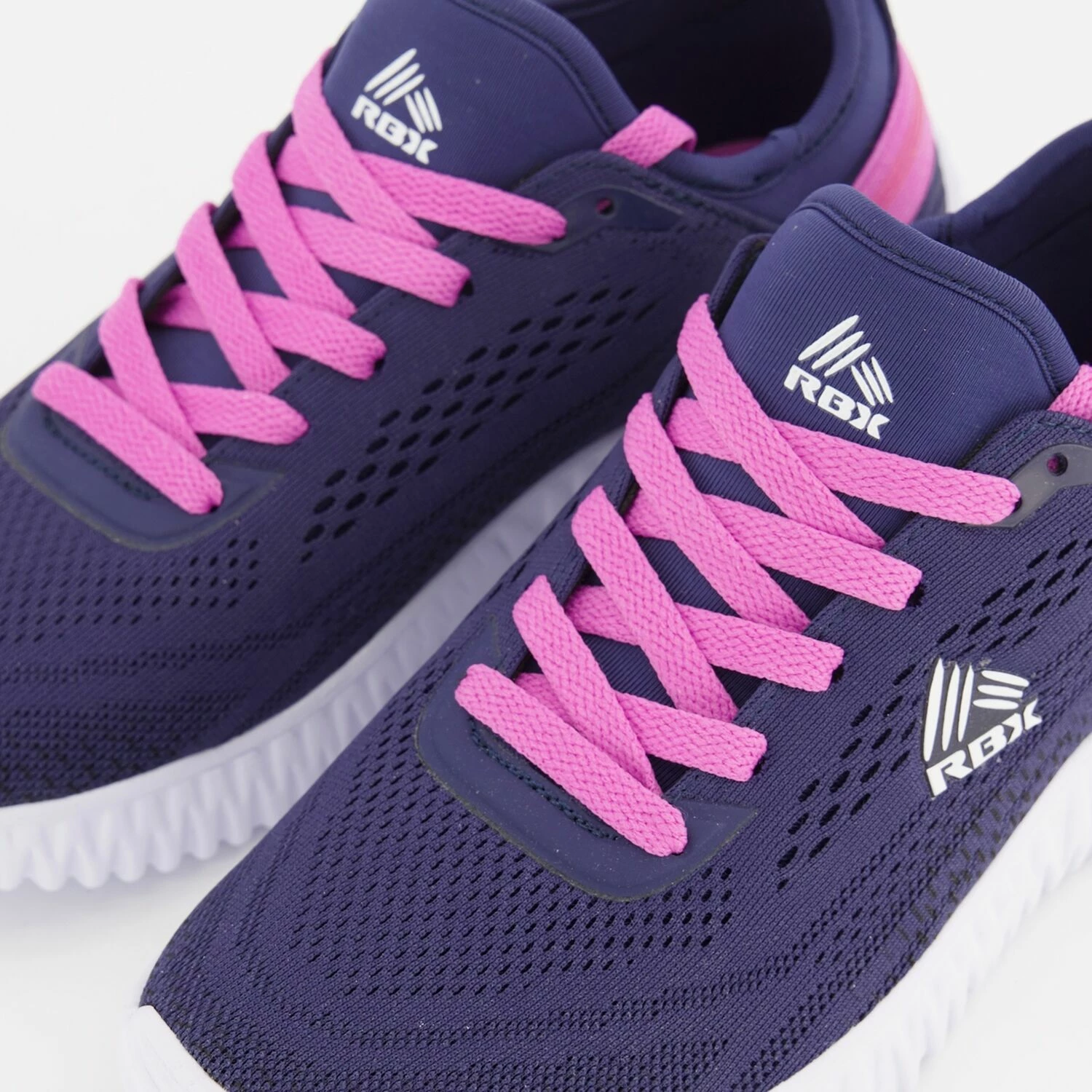 RBX Navy Woven Knit Trainers 5 RBX Navy Woven Knit Trainers - Image 3