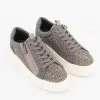 Carvela Pewter Sparkle Rhinestone Trainers 1 Carvela Pewter Sparkle Rhinestone Trainers -Women Trainers store 25564235 large wl 01