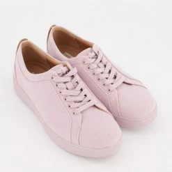 Fitflop Purple Rally Canvas Trainers