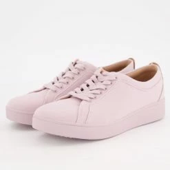 Fitflop Purple Rally Canvas Trainers -Women Trainers store 25588006 large wl 03